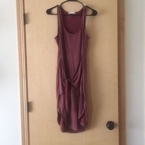 Tie waist dress